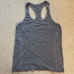 Lululemon striped swiftly tech tank top